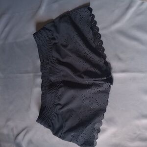 Roxy Shorts Women's Medium Black Swimsuit Bikini Cover Running Performance